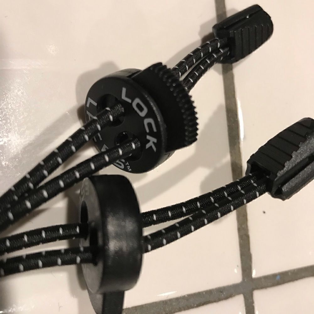 New Lock Lace Black White 40 inches